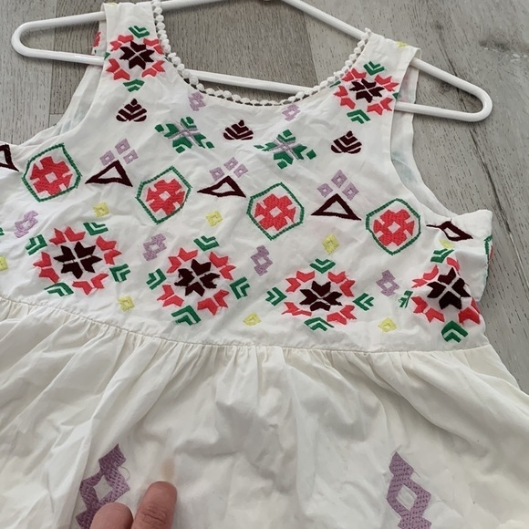 Anthropologie Embroidered Mini‎ Dress, XS cut out back - Picture 16 of 16